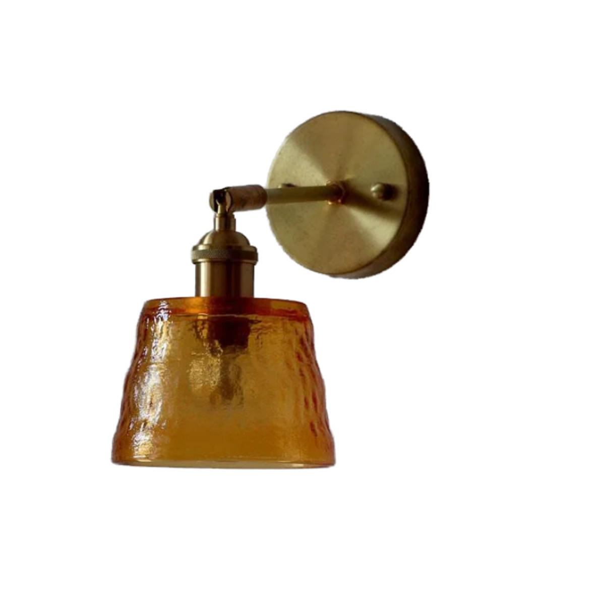 WANDSTRAHLER Orange 4W 13/13/14 cm - Orange, Metall (16/13/13cm) - Authentics