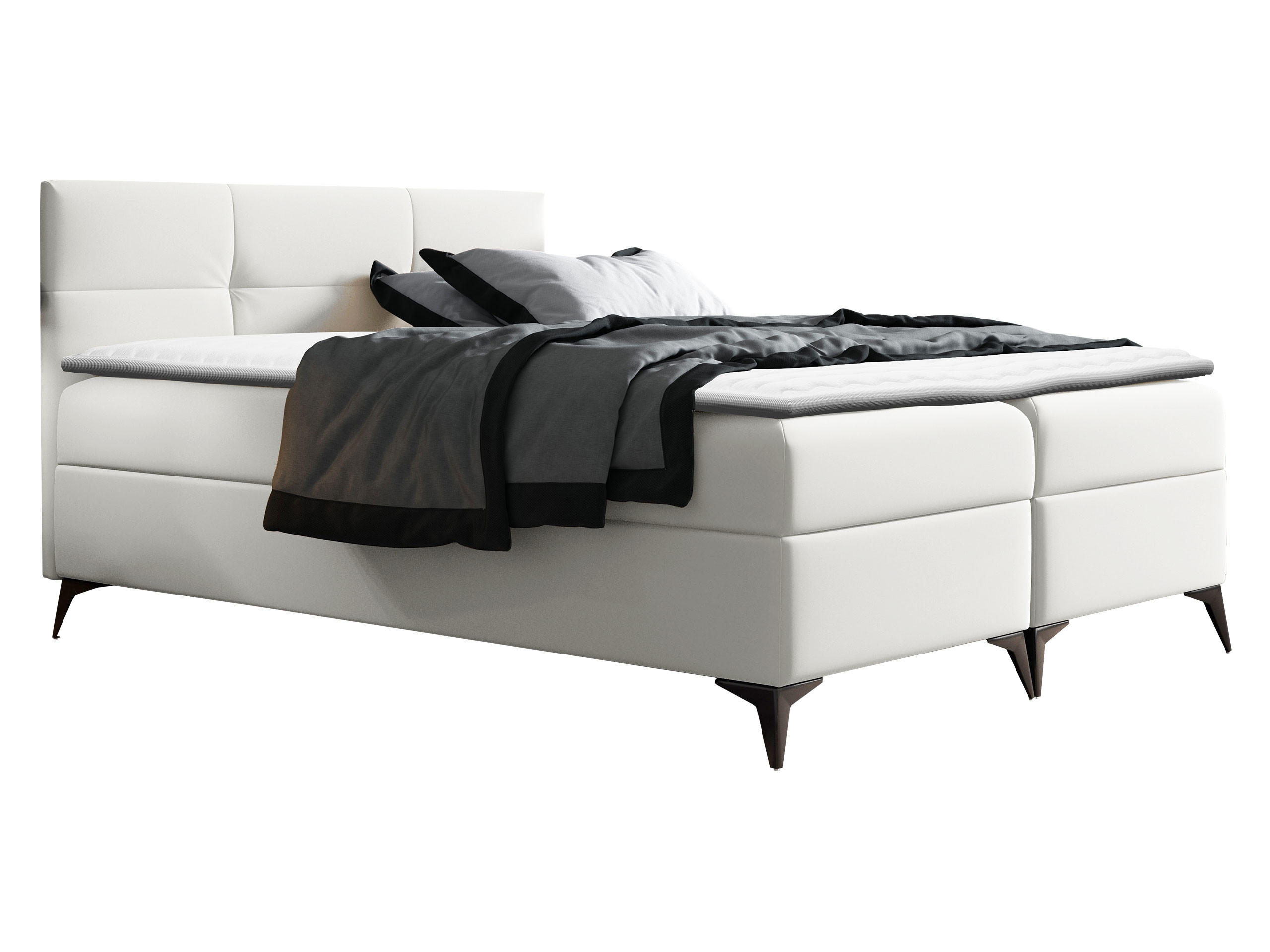 BOXBETT Figaro - Weiß, Holz (200/200cm) - MIRJAN24