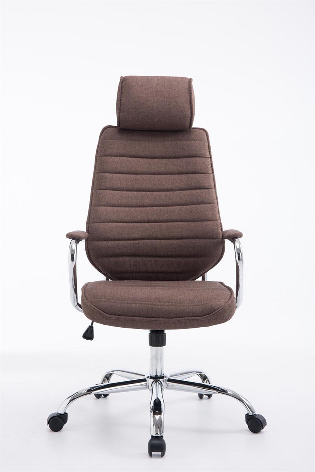 BÜROSTUHL Rocket Stoff Braun - Braun, Textil/Metall (60/128/67cm) - TPFLiving