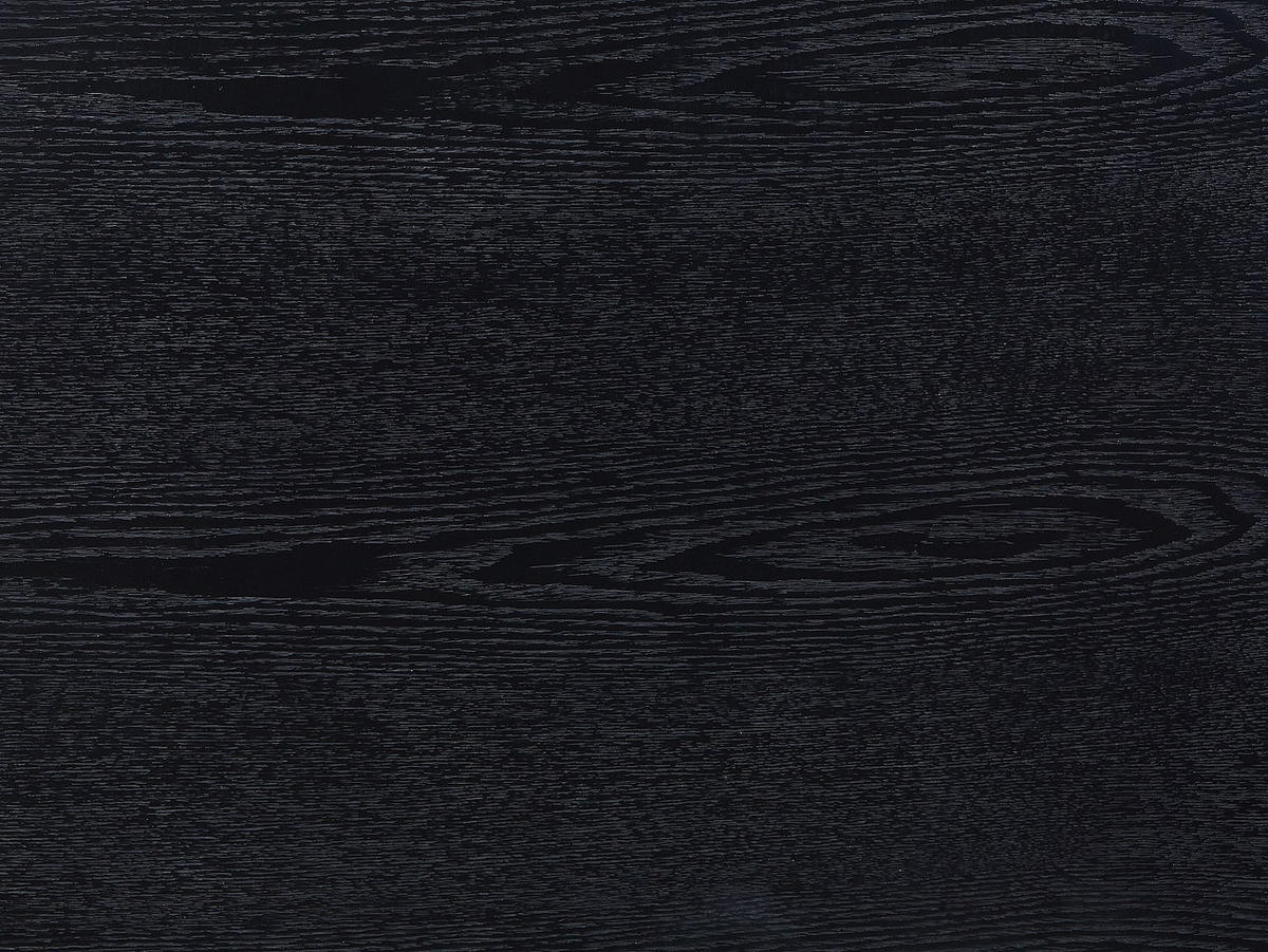 COUCHTISCH mit Eschenfurnier - Schwarz - CALYNOR - Schwarz, Holz (120/70/40cm) - Vente-Unique