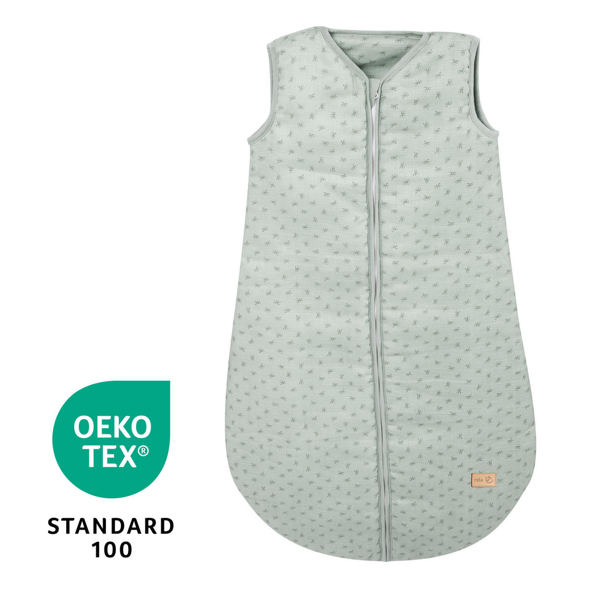 BABYSCHLAFSACK Lil Planet 90 cm frosty green - Grün, Textil (50/90cm) - Roba