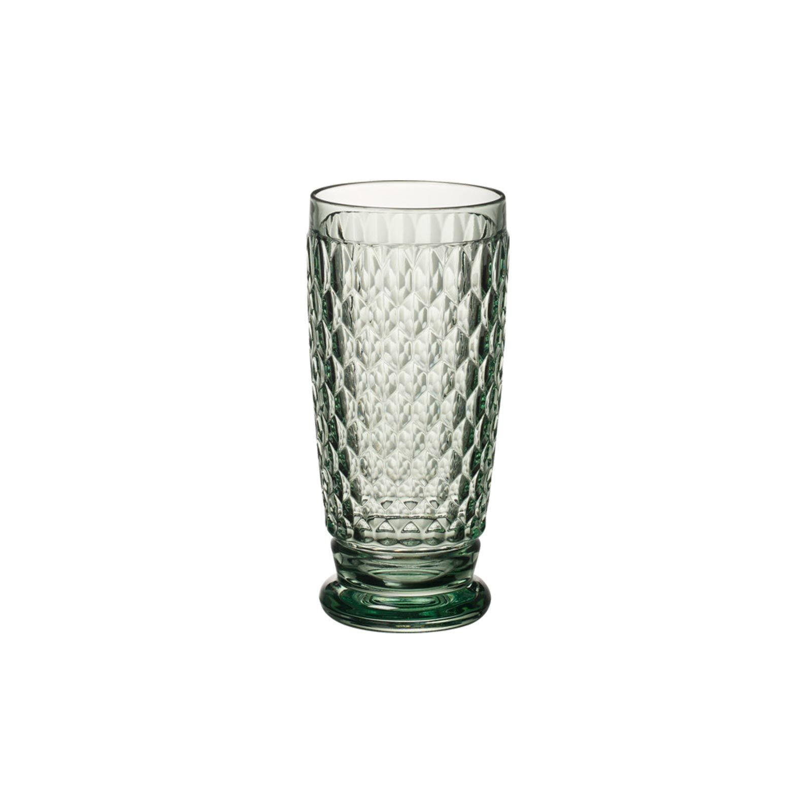 LONGDRINKGLÄSER Boston Coloured Grün 400 ml 4er Set - Grün, Glas (0.4L) - Villeroy & Boch