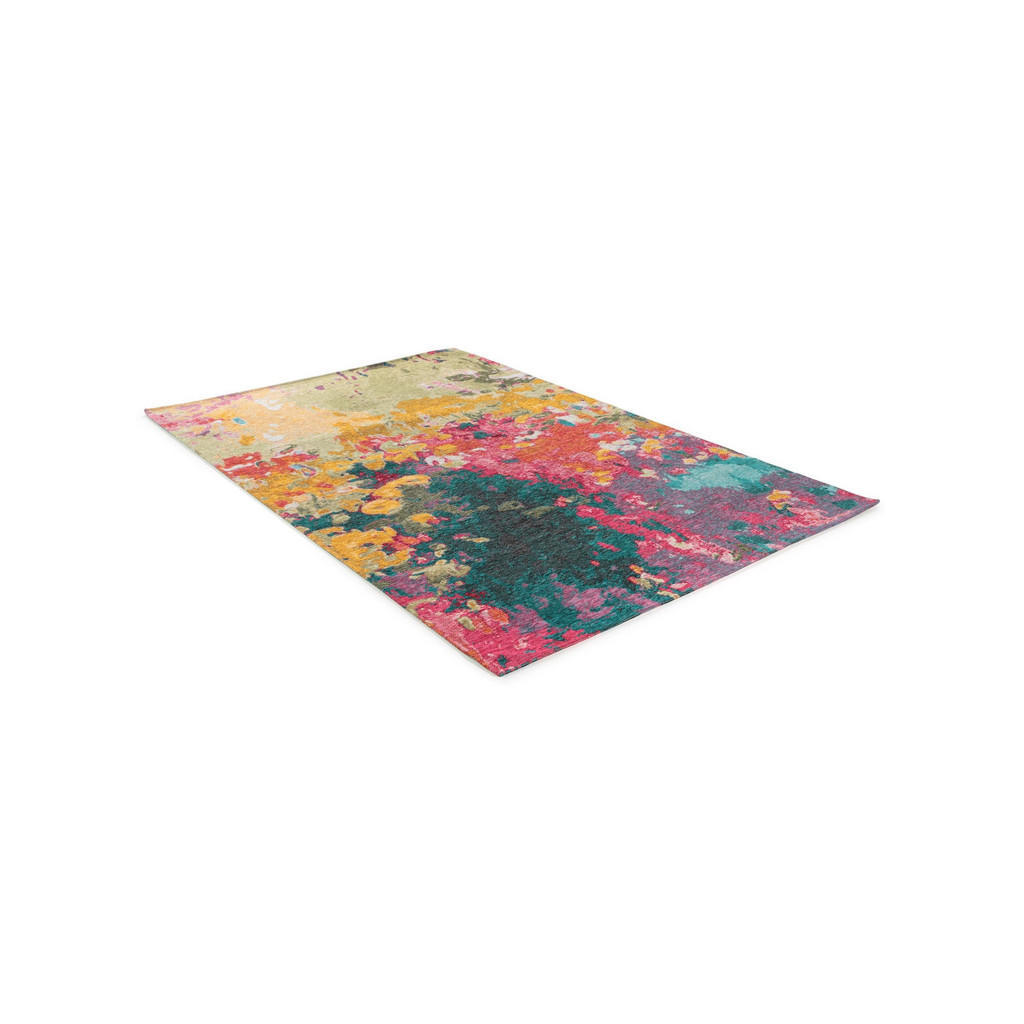 Thumbnail - benuta Pop Flachgewebeteppich, Mehrfarbig, Textil, Abstrakt, Rechteckig, 230x340 cm, Oeko-Tex® Standard 100, wasserabwei...