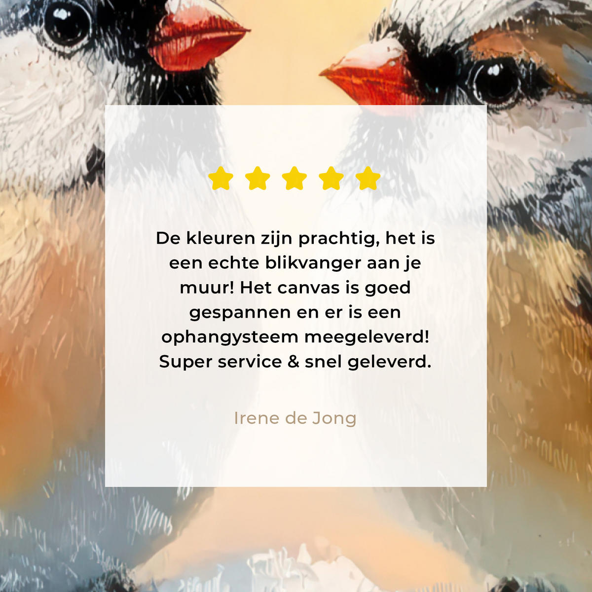 LEINWANDBILD Vögel - Zweig - Winter - Schnee Wandbilder 80x60 cm - Pastellblau, Textil (80/60cm) - MuchoWow