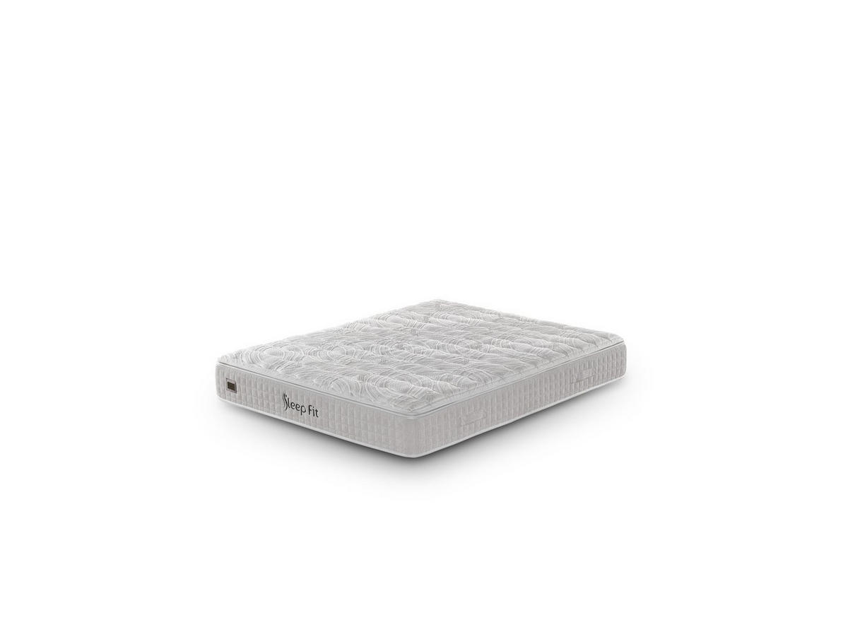POLSTERBETTSET Sleep Fit 90x200 Creme - Creme, Textil/Metall (90/200cm) - Villa Möbel