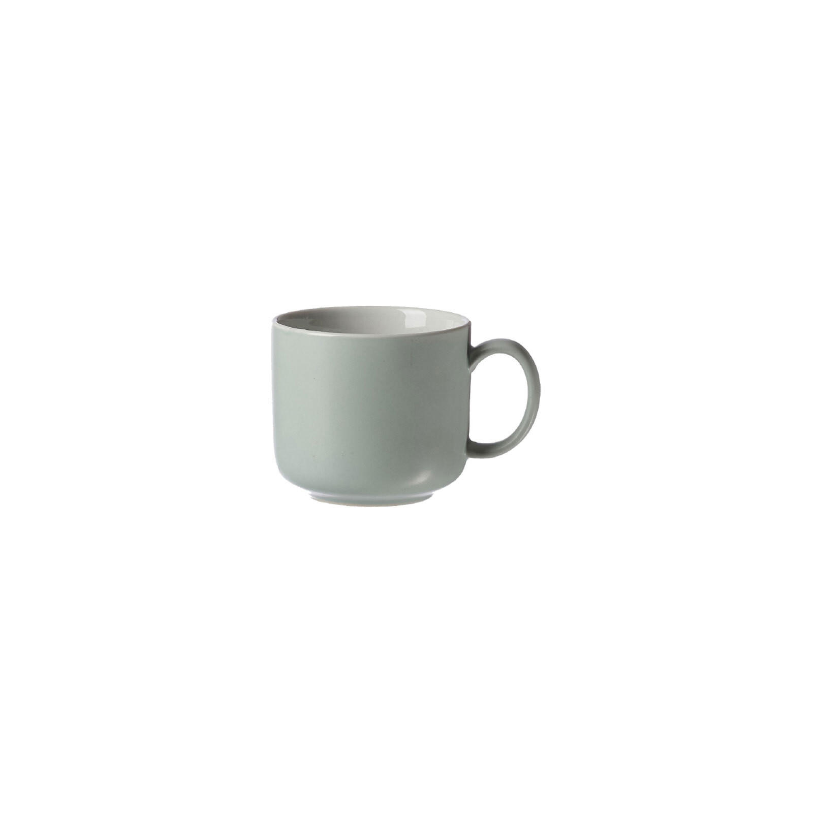KAFFEETASSEN Jasper Mint 240 ml 6er Set - Mintgrün, Keramik (0.24L) - Ritzenhoff Breker