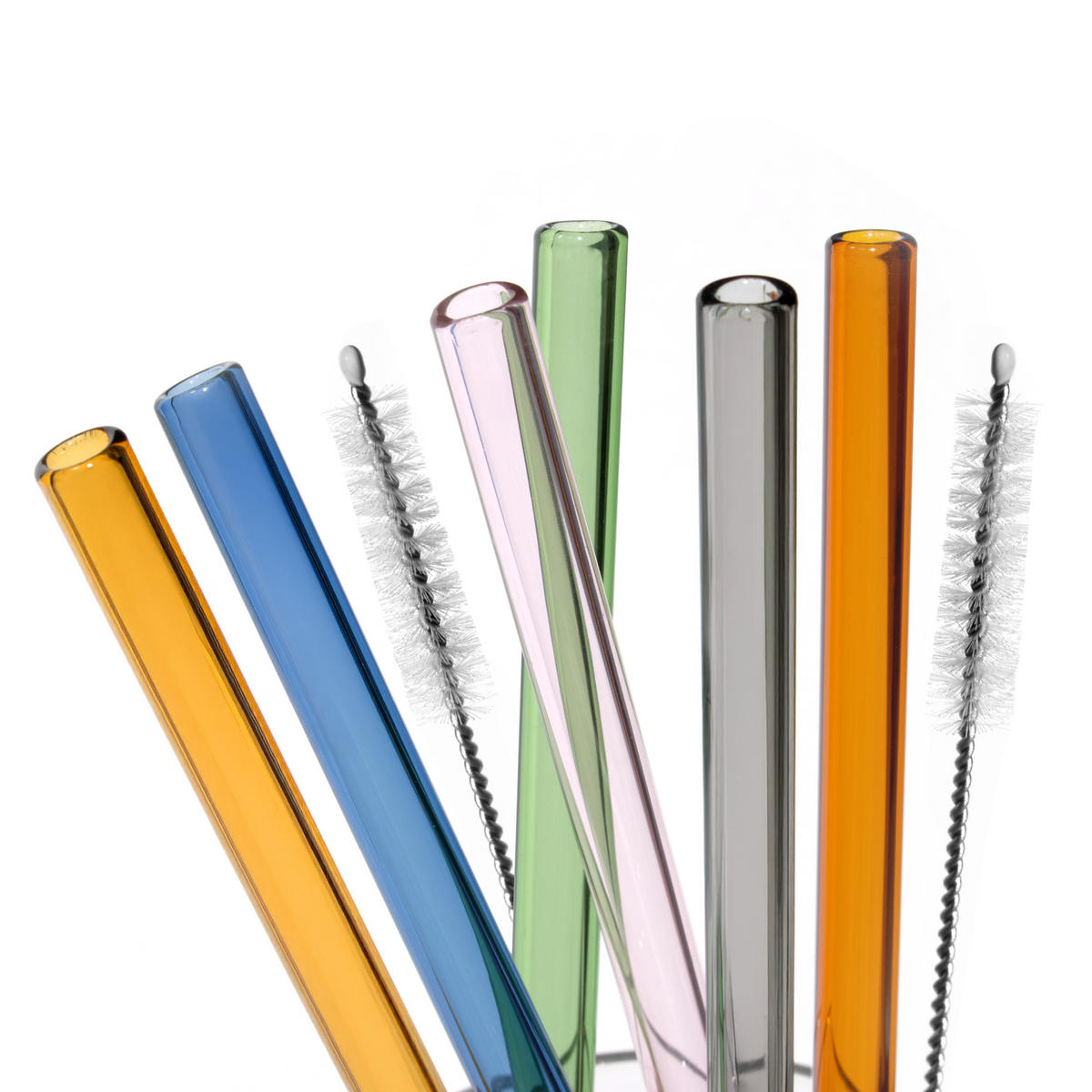 GLAS-TRINKHALME, bunt, Borosilikatglas - Multicolor, Glas (0.8/25cm) - bremermann