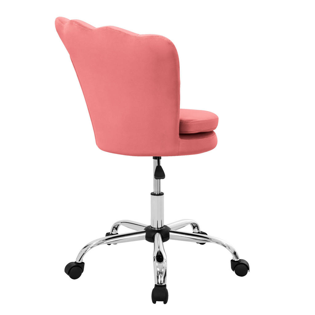 Thumbnail - Ml-Design Drehstuhl, Rosa, Metall, 68x90x68 cm, Arbeitszimmer, Bürostühle, Drehstühle