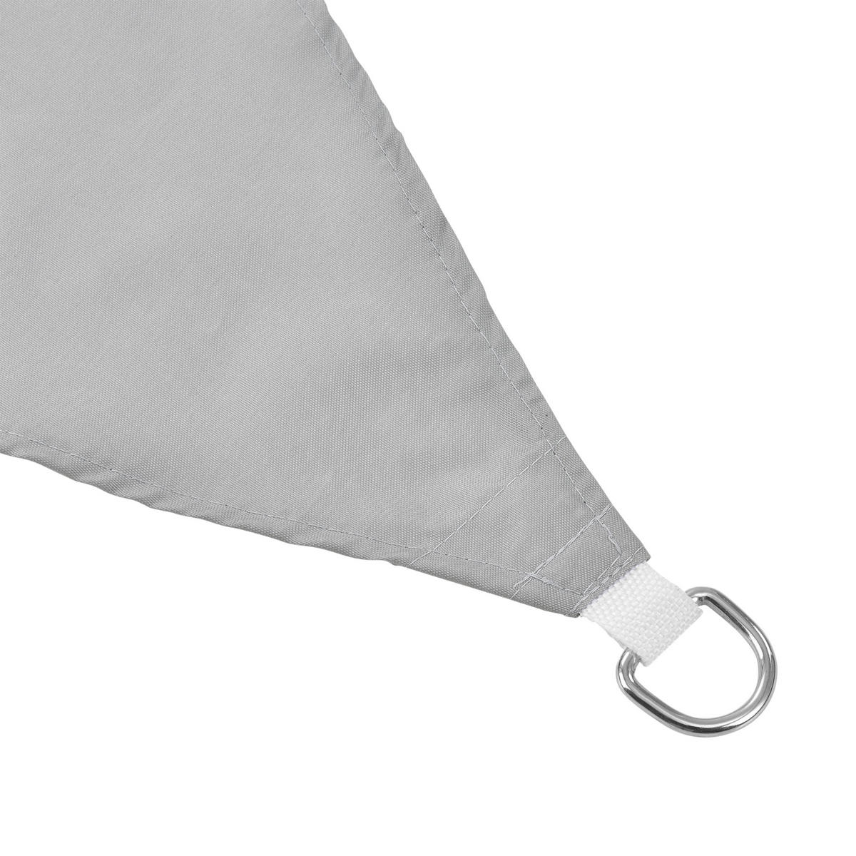 SONNENSEGEL Lerma rechteckig - Hellgrau, Textil (400/200cm) - [en.casa]