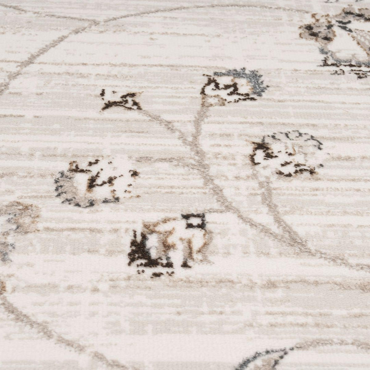 VINTAGE-TEPPICH Antares Lata Beige - Beige, Textil (119/170cm) - Kukoon Rugs
