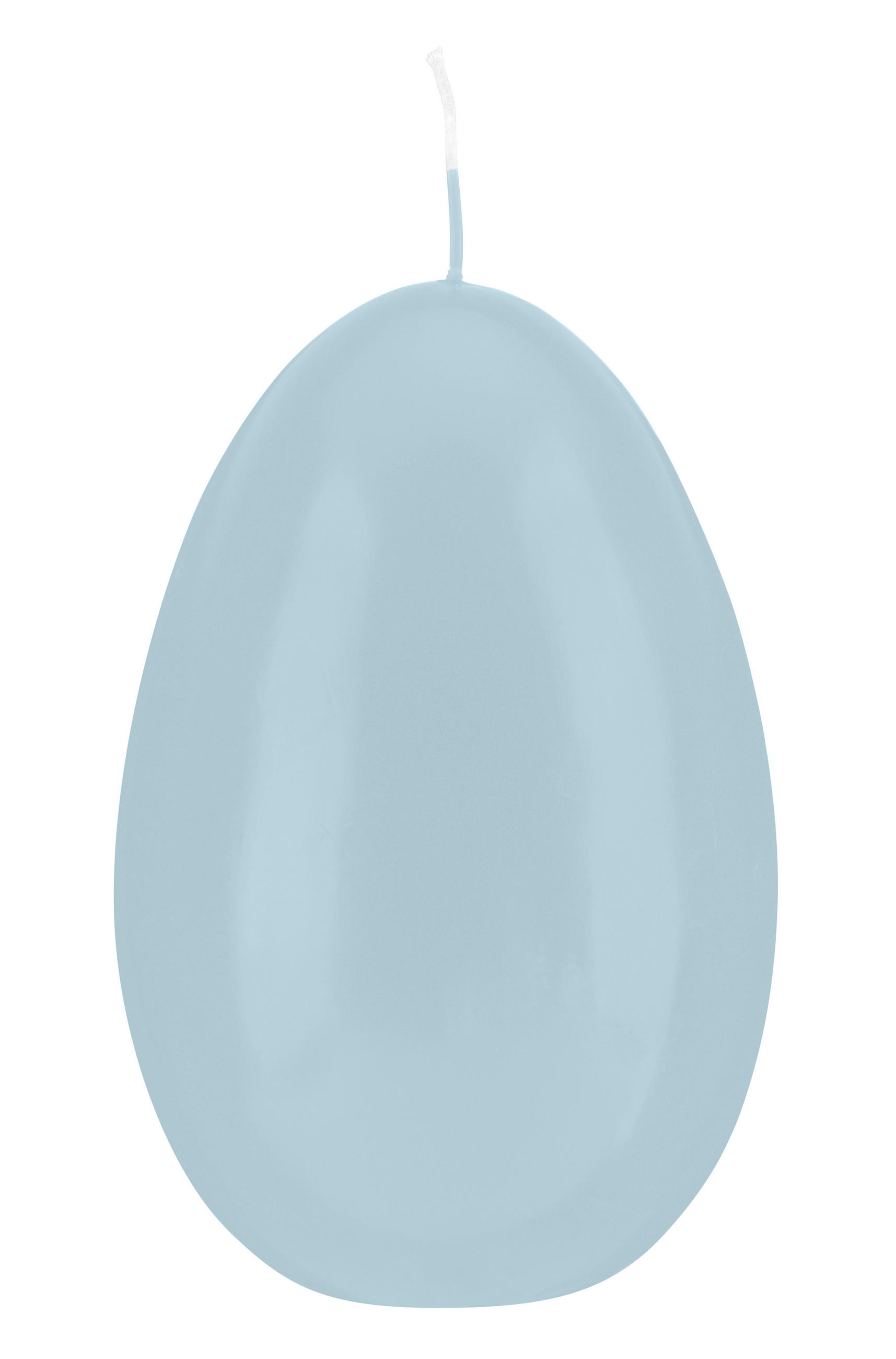 EIKERZE XXL Klarlack Blue Bell Hellblau 200 x Ø 140 mm, 1 Stück - Hellblau, Paraffin (14/20/20cm) - Kopschitz Kerzen