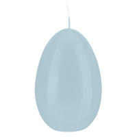 EIKERZE XXL Klarlack Blue Bell Hellblau 200 x Ø 140 mm, 1 Stück - Hellblau, Paraffin (14/20/20cm) - Kopschitz Kerzen