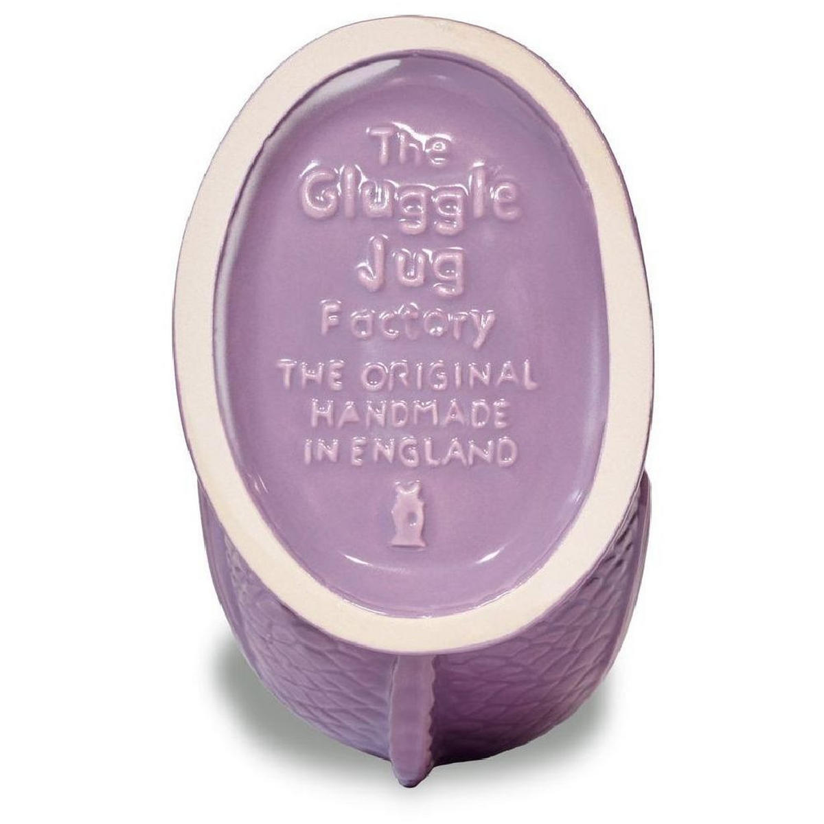 KARAFFE mit „Gluck-Gluck“-Geräusch 27,5/17/9,5 cm - Flieder, Keramik (1.2L) - Gluckigluck