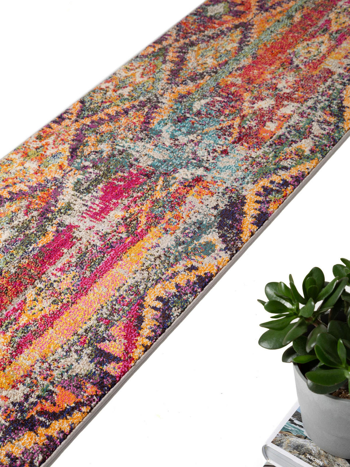 LÄUFER Casa Multicolor 70x240 cm - Multicolor, Textil (70/240cm) - benuta Nest