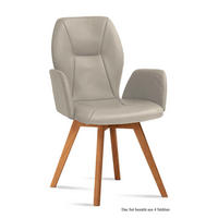 ARMLEHNSTUHL (4er-Set) Donka 58x92x60 Eiche geölt/Natur - Eichefarben/Naturfarben, Kunststoff (60/92/58cm) - 58aufmkessel