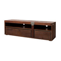 TV-BOARD Mango 180x48x55 braun lackiert Amsterdam #25 - Braun, Holz (180/55/48cm) - Massivmoebel24