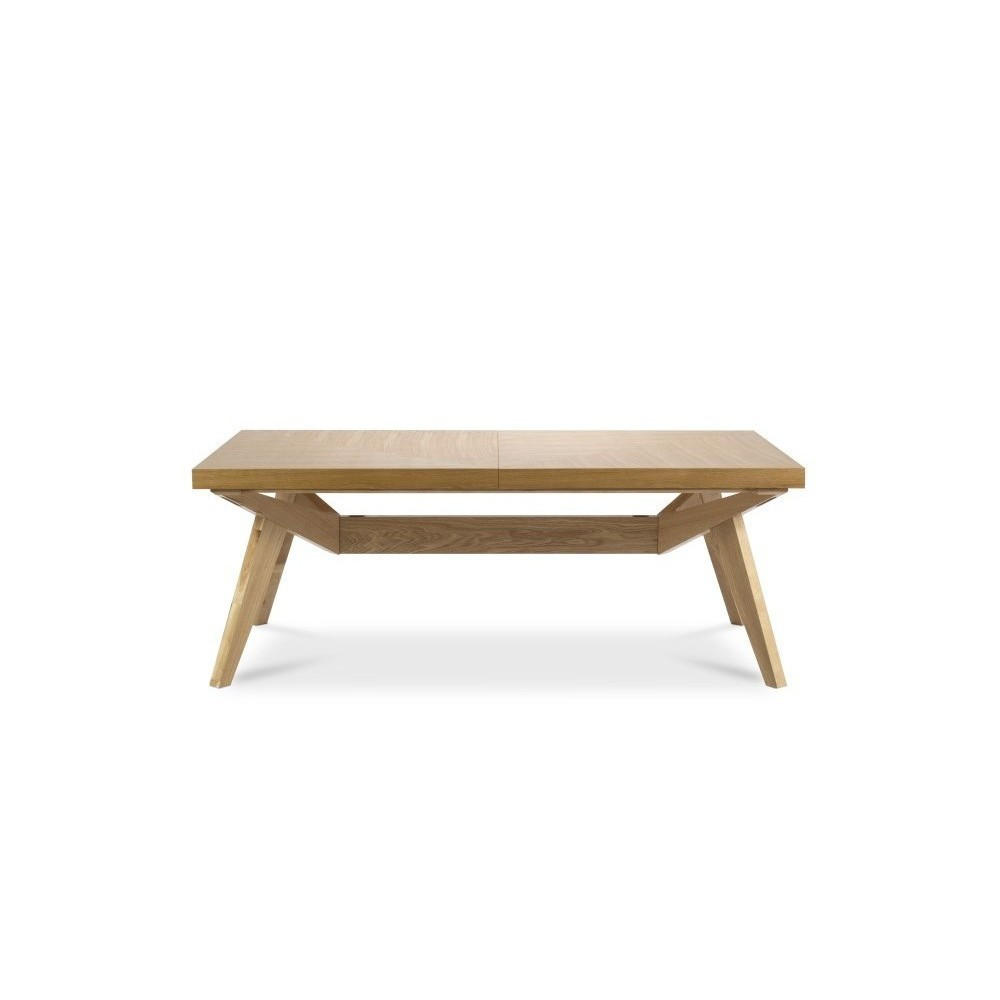 ESSTISCH VERSO Ausziehbar 200 - 300 / 100 x 76 cm - Eichefarben, Holz (200/100/76cm) - MASSENO