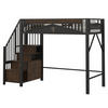 HOCHBETT 90/200 cm Schwarz mit Sicherheitsgehäuse und Stauraum - Schwarz, Metall (90/200cm) - OKWISH