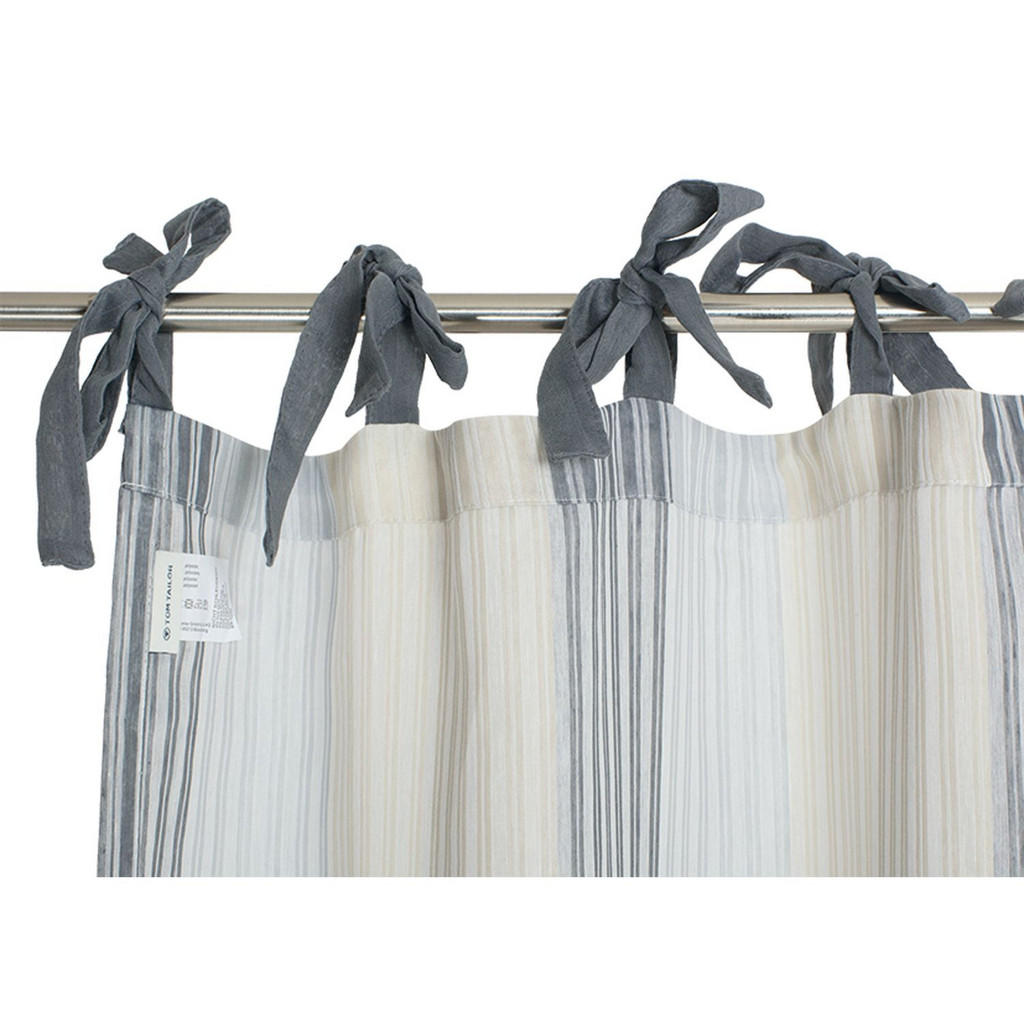 Thumbnail - Tom Tailor Schlaufenvorhang, Grau, Textil, 130x0.5x250 cm, Oeko-Tex® Standard 100, Wohntextilien, Gardinen & Vorhänge, F...