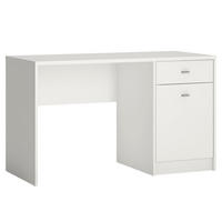SCHREIBTISCH SELINA - Weiß, Holzwerkstoff (56/120/73cm) - IDIMEX