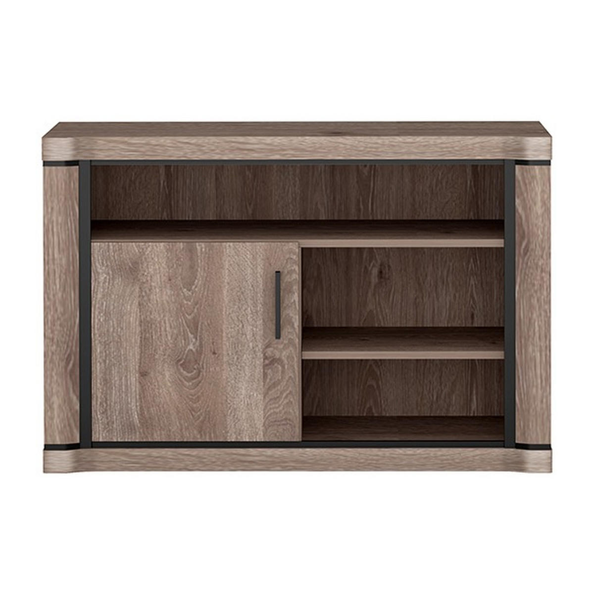 TV-LOWBOARD Dallas D-11 107 x 72 x 50 cm Trüffeleiche - Trüffeleichefarben, Holzwerkstoff/Kunststoff (107/72/50cm) - Koseto