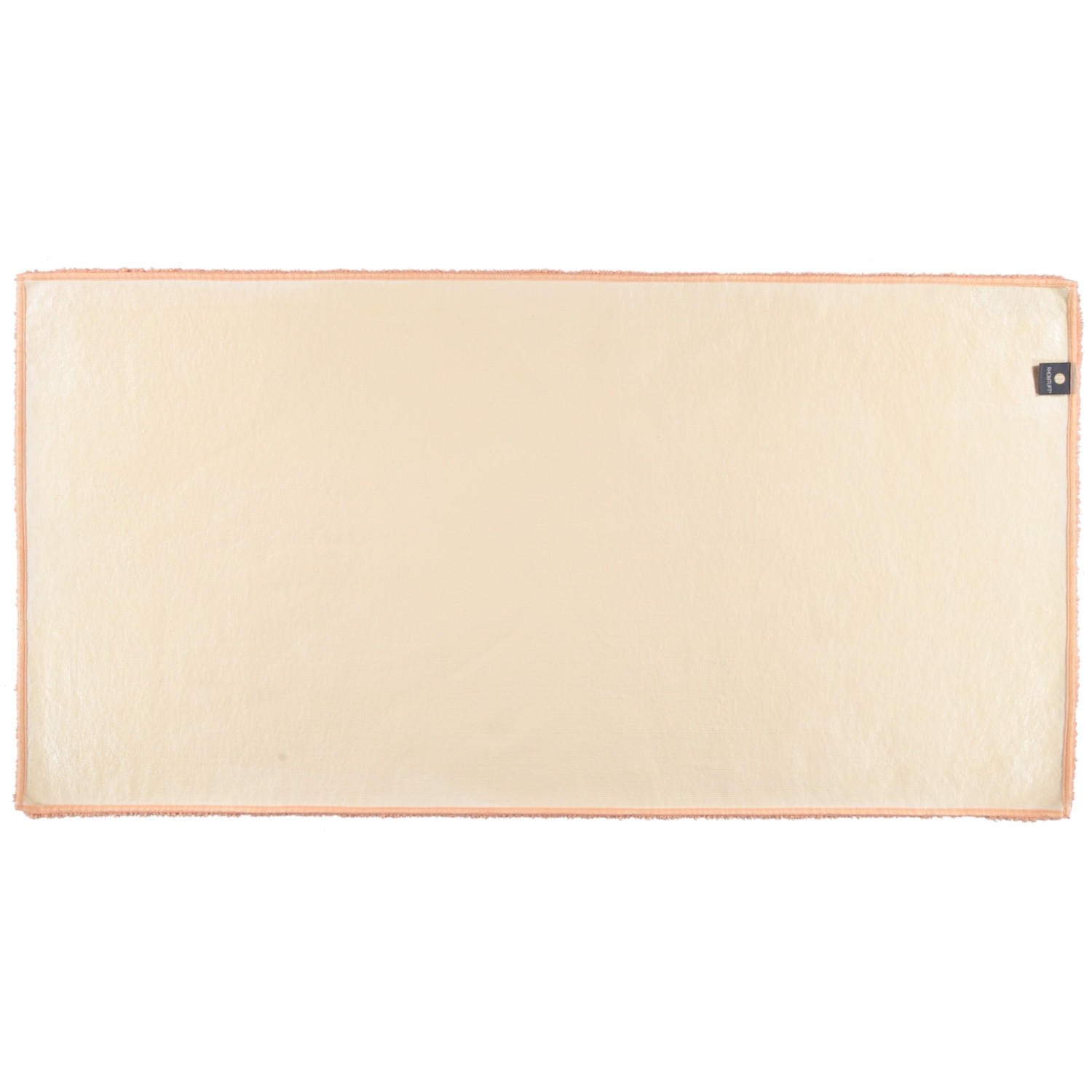 BADTEPPICHE SQUARE PEACH - 405 - Orange, Textil (80/160cm) - Rhomtuft