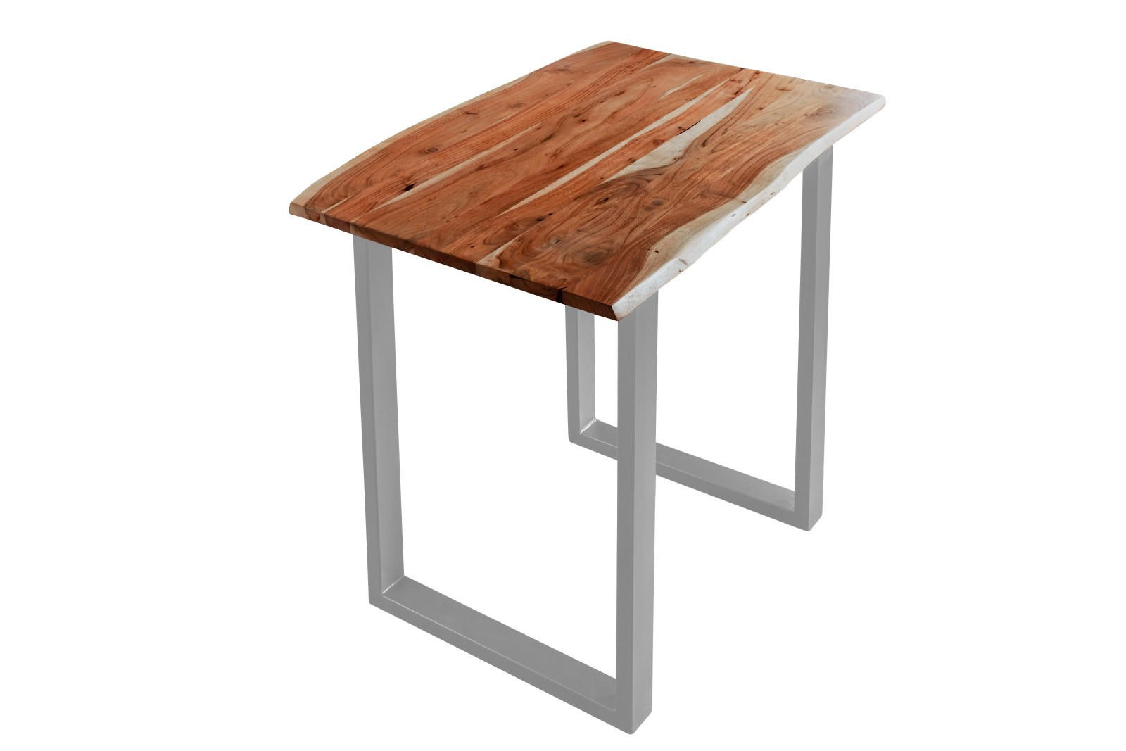 BARTISCH QUEBEC - Silberfarben/Braun, Holz/Metall (80/106/80cm) - SAM