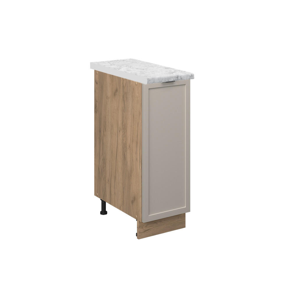 APOTEKARSK&Aring;P Fame-Line Gr&aring;beige 30 cm , AP Marble Gr&aring;, Honungsek 82/30/60 cm