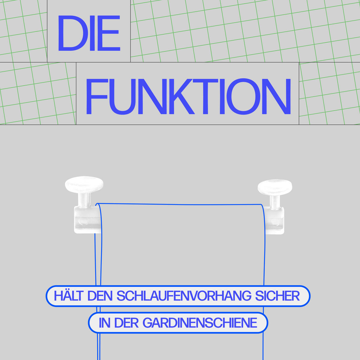 SCHLAUFENGLEITER ohne Klammer Weiß 40 Stück - Weiß, Kunststoff (0.5/5.2cm) - Bestlivings