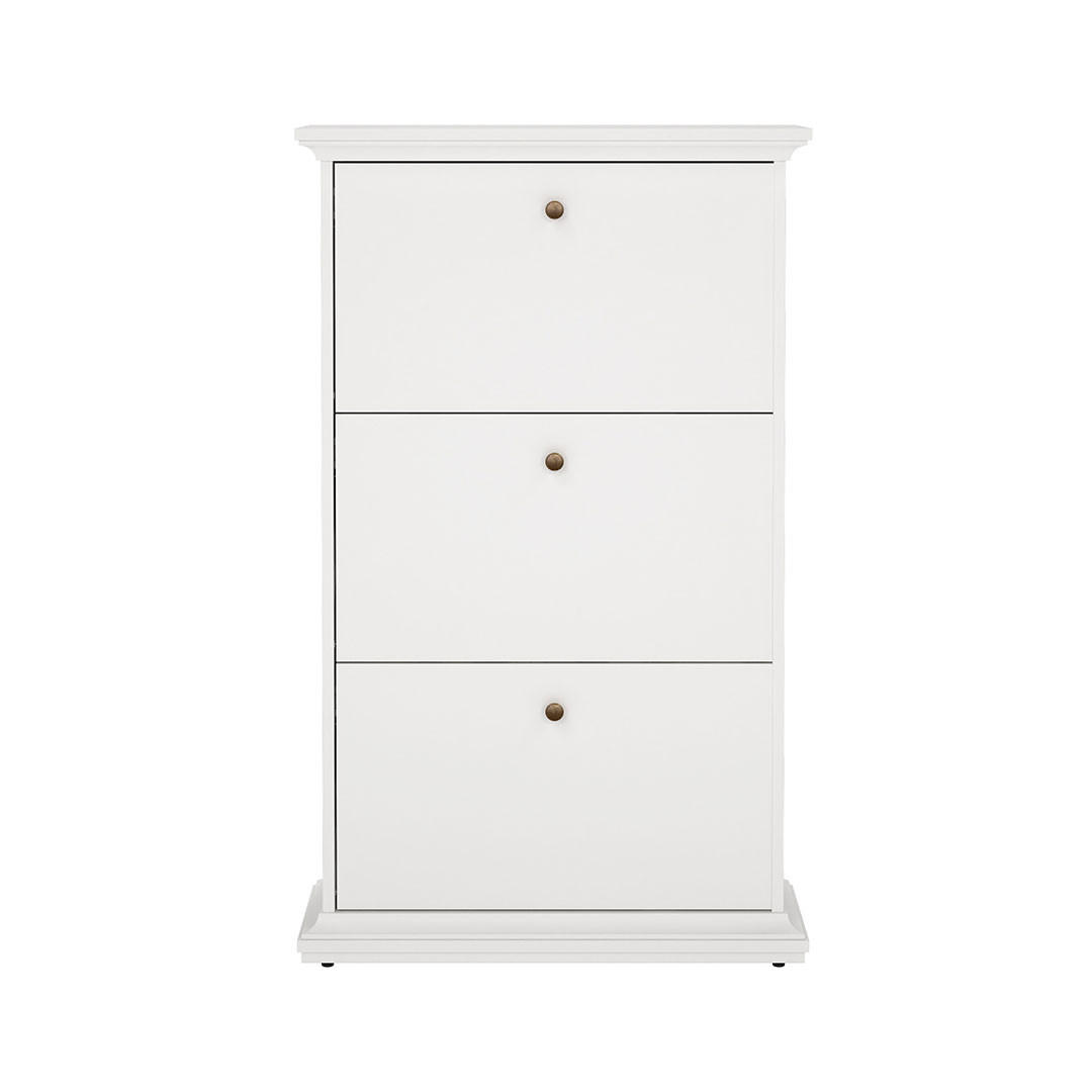SKOSKÅP Venedig 78 x 28 x 128 cm – vit 128/78/28 cm