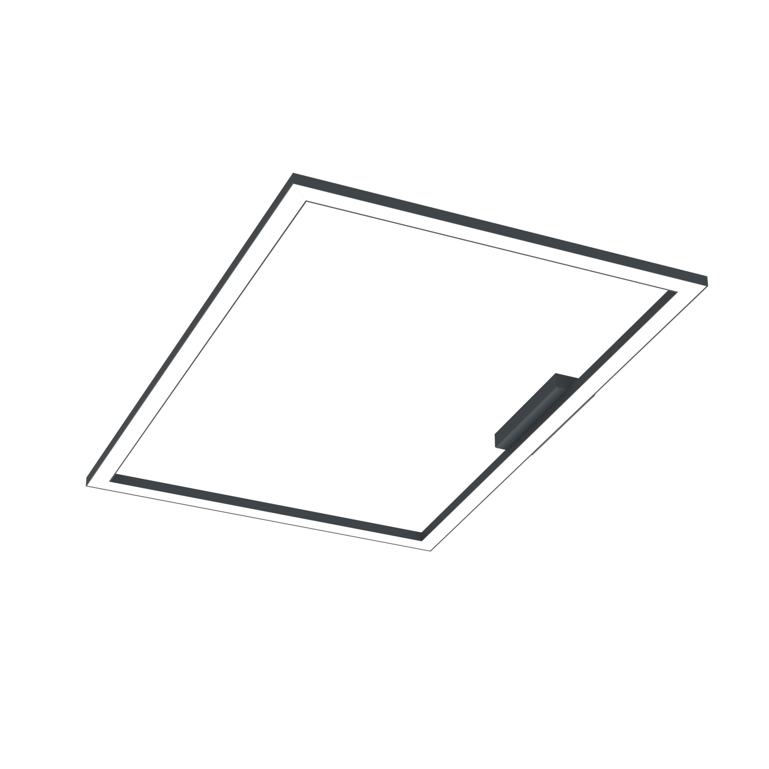 Lumicom Led-Deckenleuchte Anthrazit 90x100x60 cm