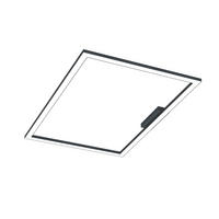 LED-DECKENLEUCHTE - Anthrazit, Metall (60/90/100cm) - Lumicom