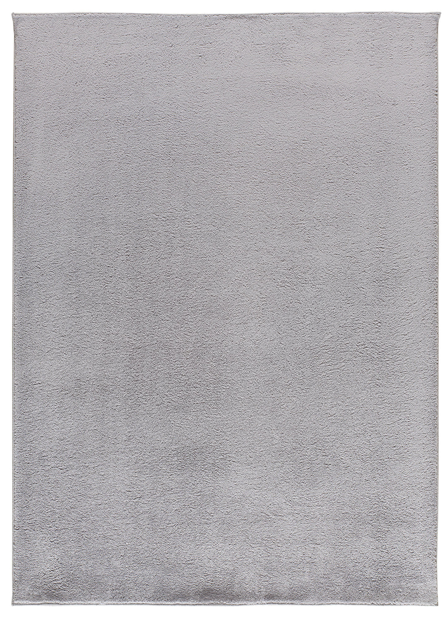 Atticgo Kurzflorteppich Silber 60x100 cm