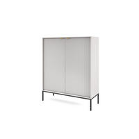 SIDEBOARD WEIß - Weiß, Holzwerkstoff (104/125/39cm) - FURNLUX