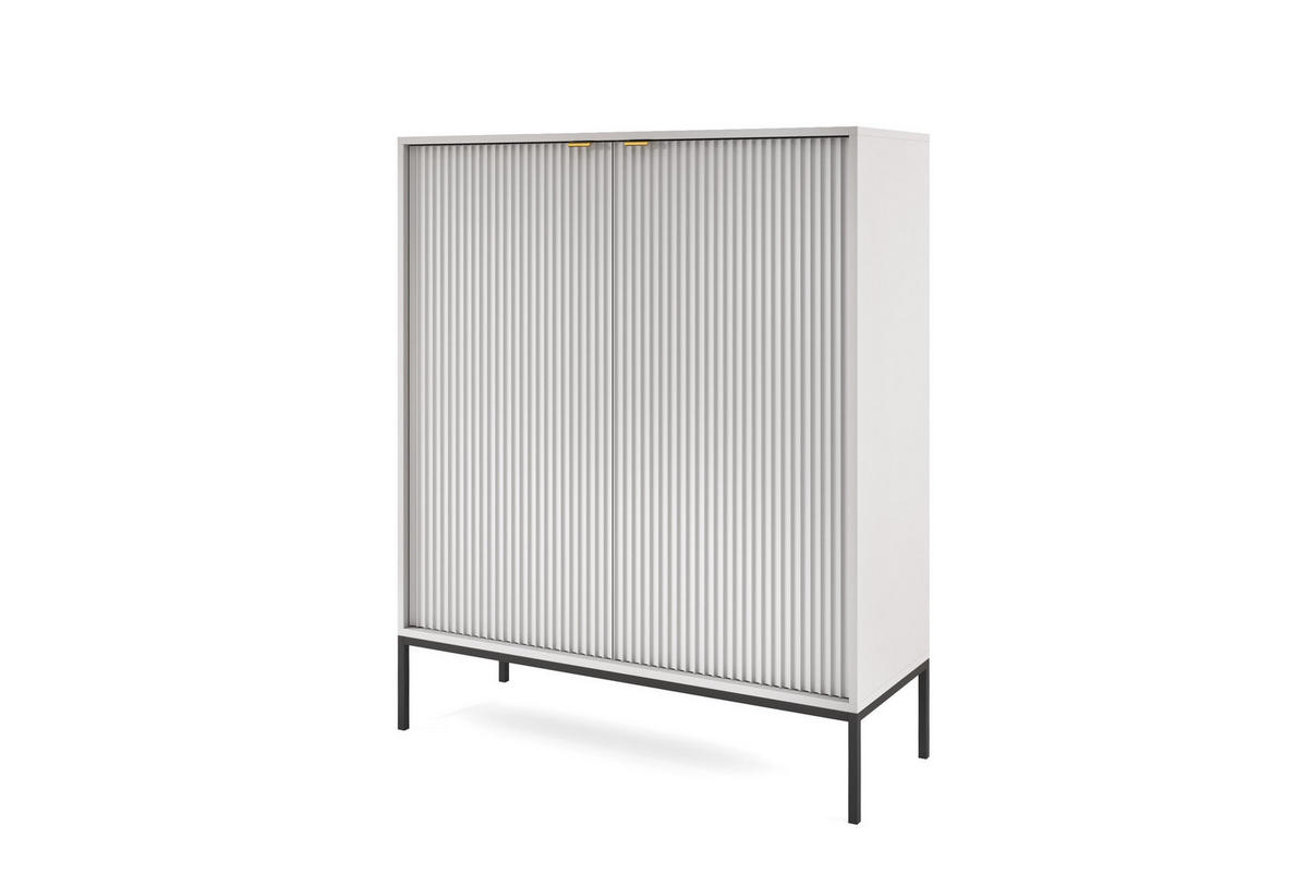 SIDEBOARD WEIß - Weiß, Holzwerkstoff (104/125/39cm) - FURNLUX