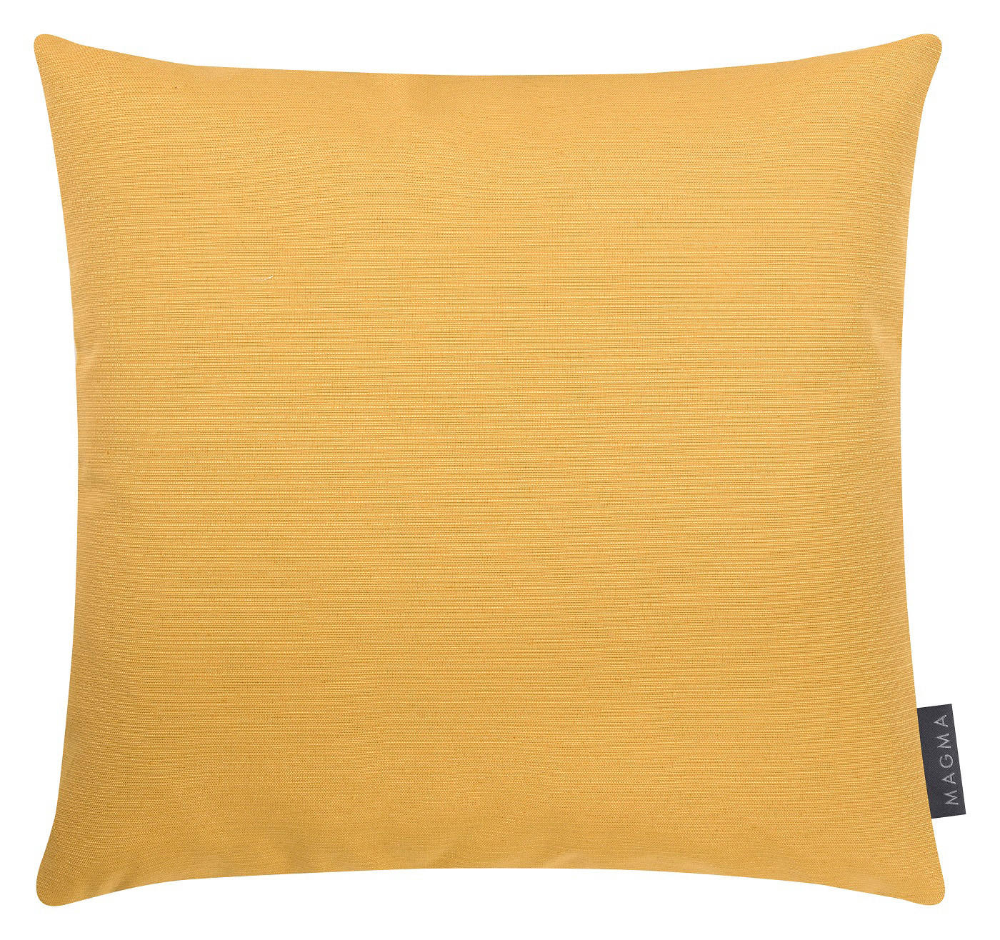 KISSENHÜLLE 2er Set Fino uni 50/50 cm - Currygelb, Textil (50/50cm) - Magma Heimtexx