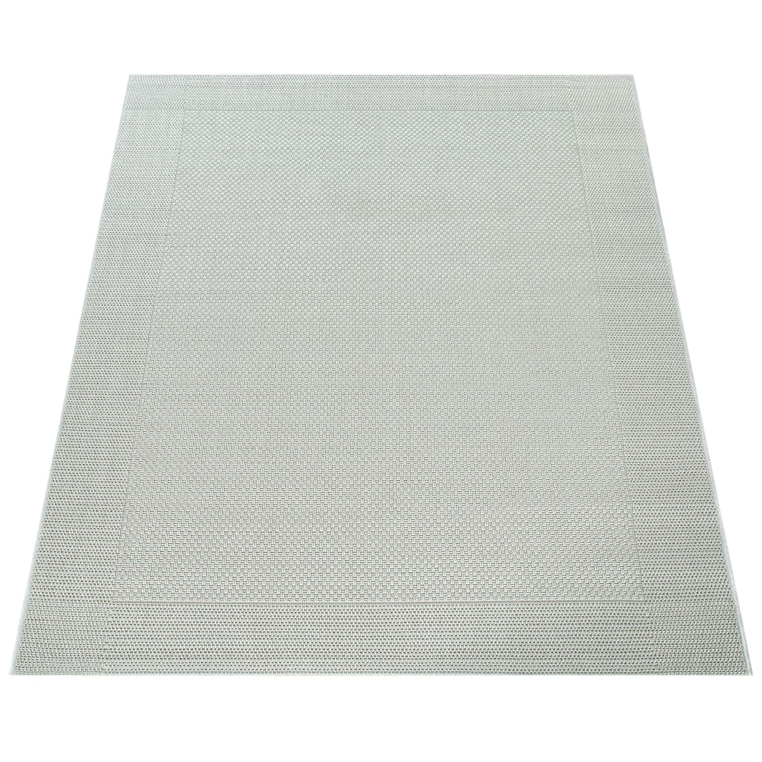 OUTDOORTEPPICH 120/170 cm Waregem 621 - Weiß, Kunststoff (120/170cm) - Paco Home