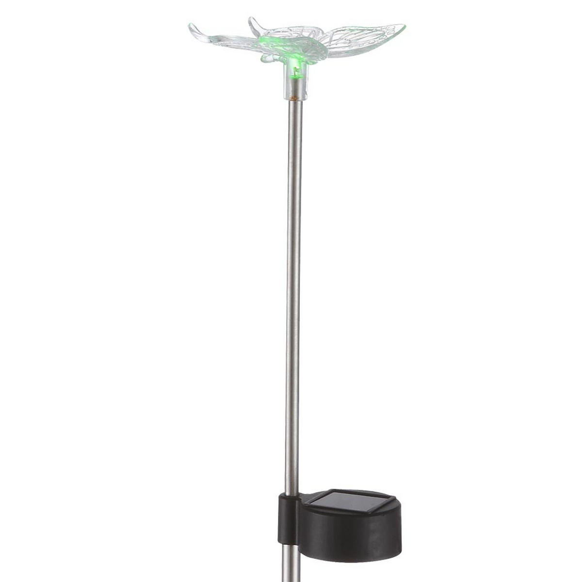 LED AUSSENLEUCHTE Klar Schmetterling - Klar, Metall (6/7/42cm) - Globo Lighting