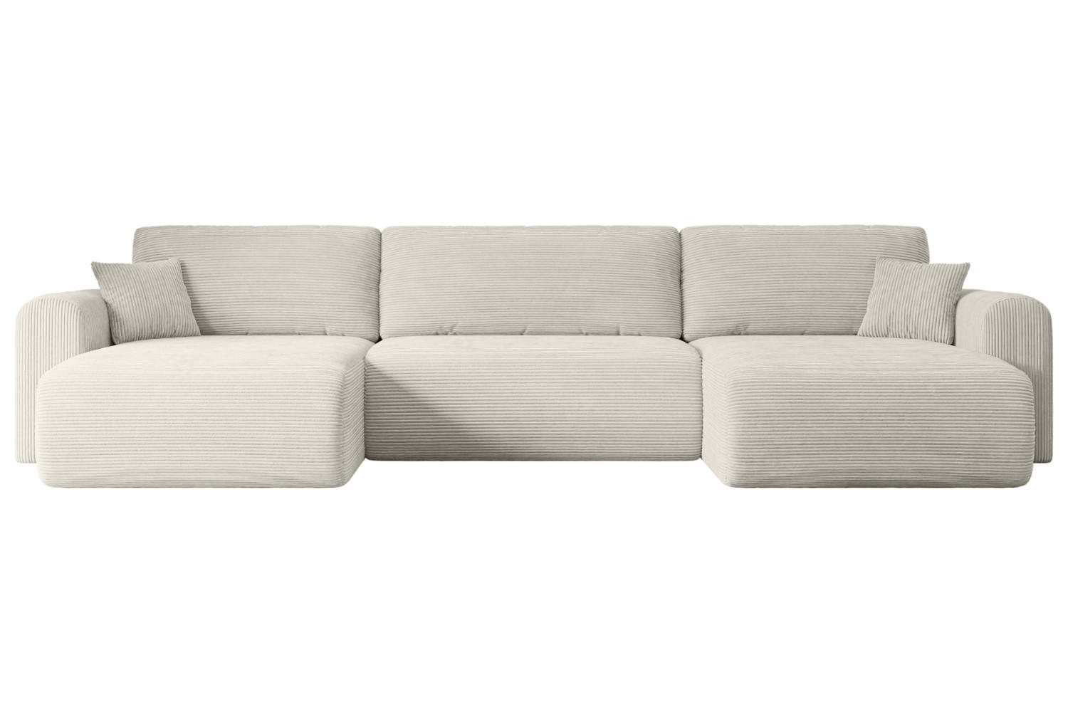 Altdecor Wohnlandschaft Creme 362x83x145 cm