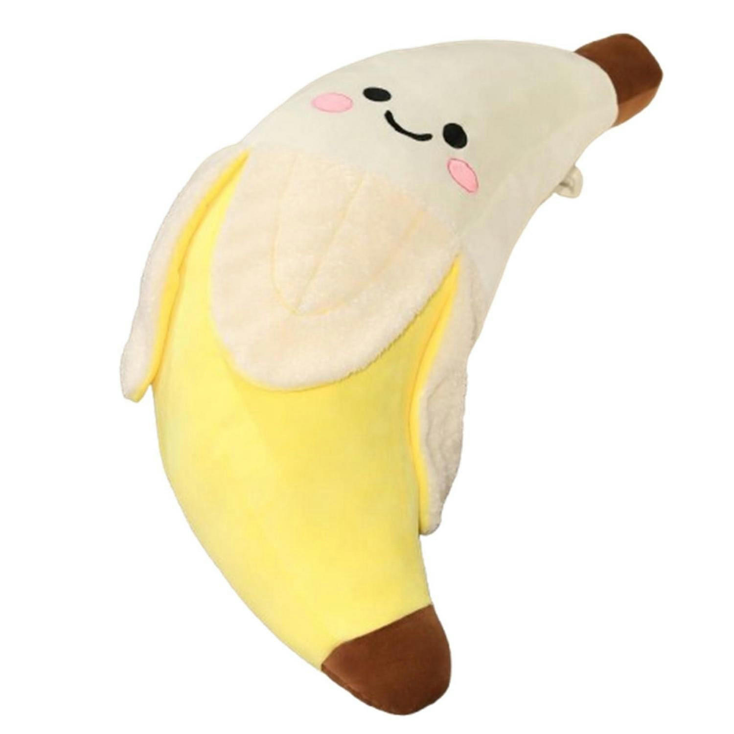 PLÜSCHTIER Banane 25 cm Weiß - Multicolor, Textil (10/25cm)