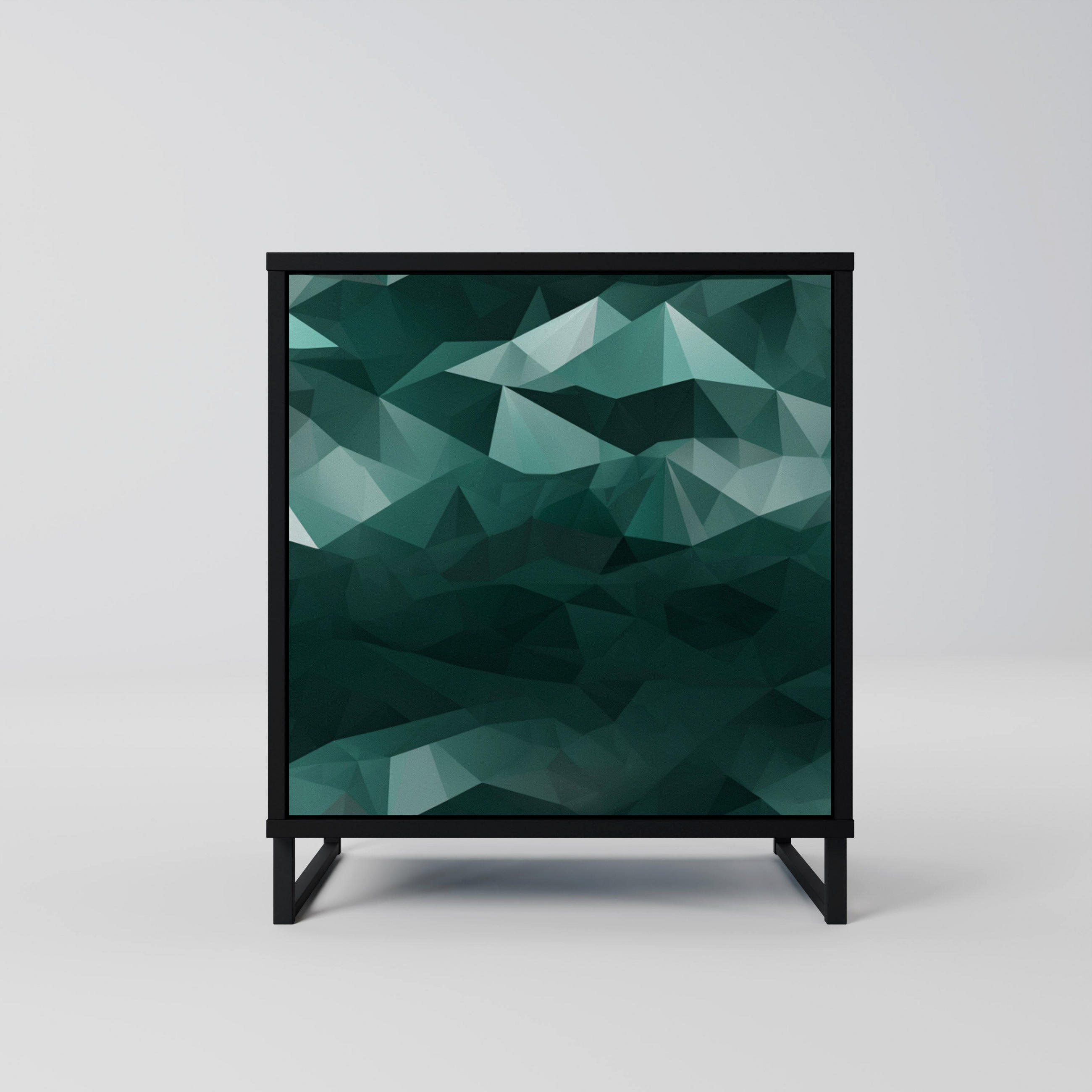 SpaceRebels Sideboard Schwarz 57.5x67.5x42 cm