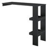 BARTISCH Sölvesborg - Schwarz, Holzwerkstoff (120/106/45cm) - [en.casa]