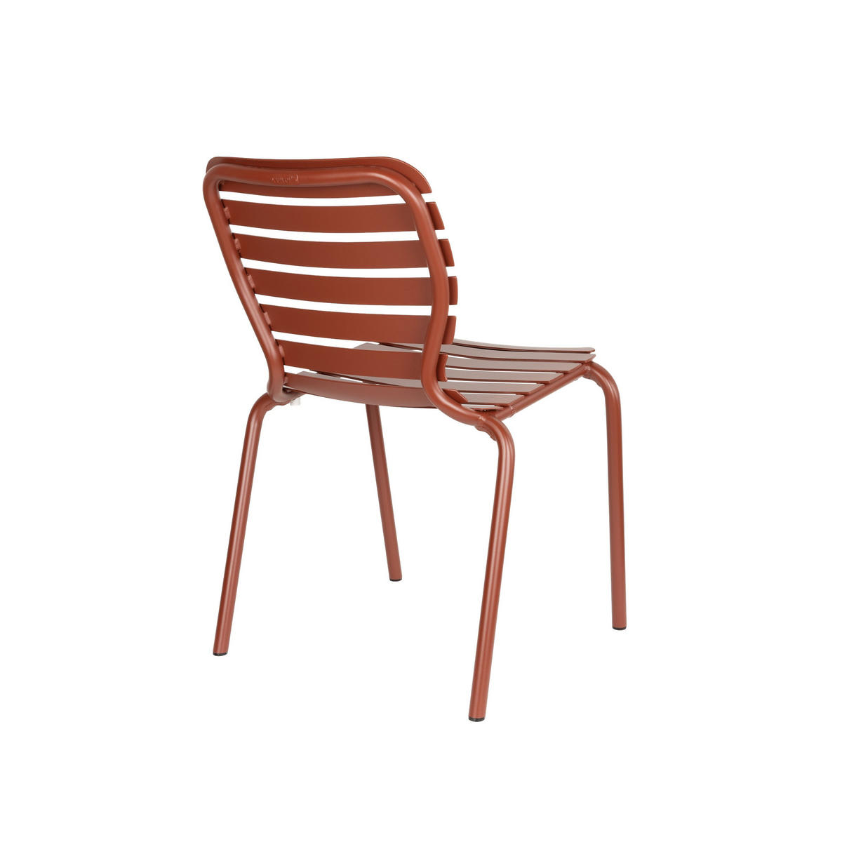 GARTENSTUHL Vondel Rot - 2 er Set - Rot, Metall (64.7/82.8/58.2cm) - Zuiver