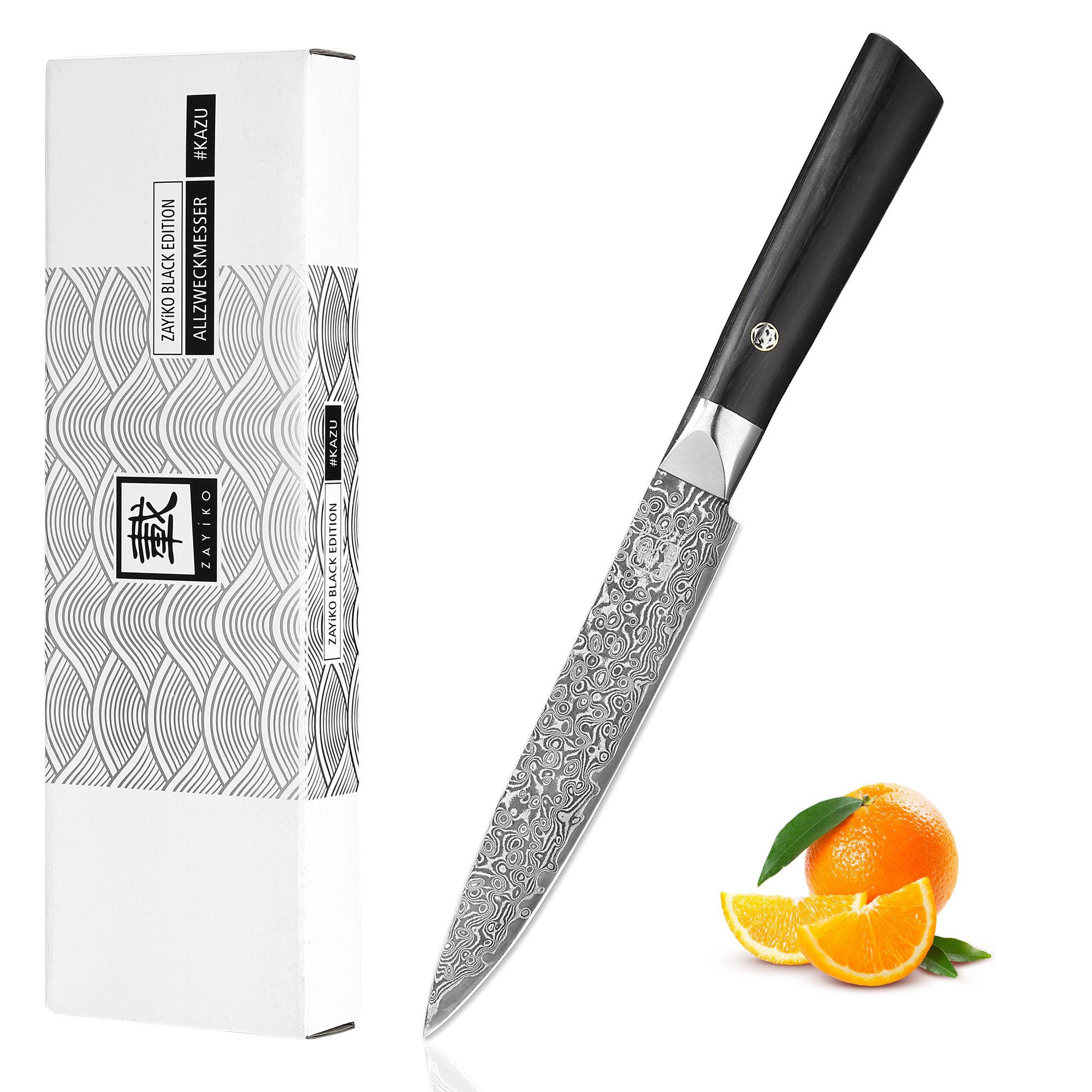 Zayiko Allzweckmesser Schwarz 24 cm