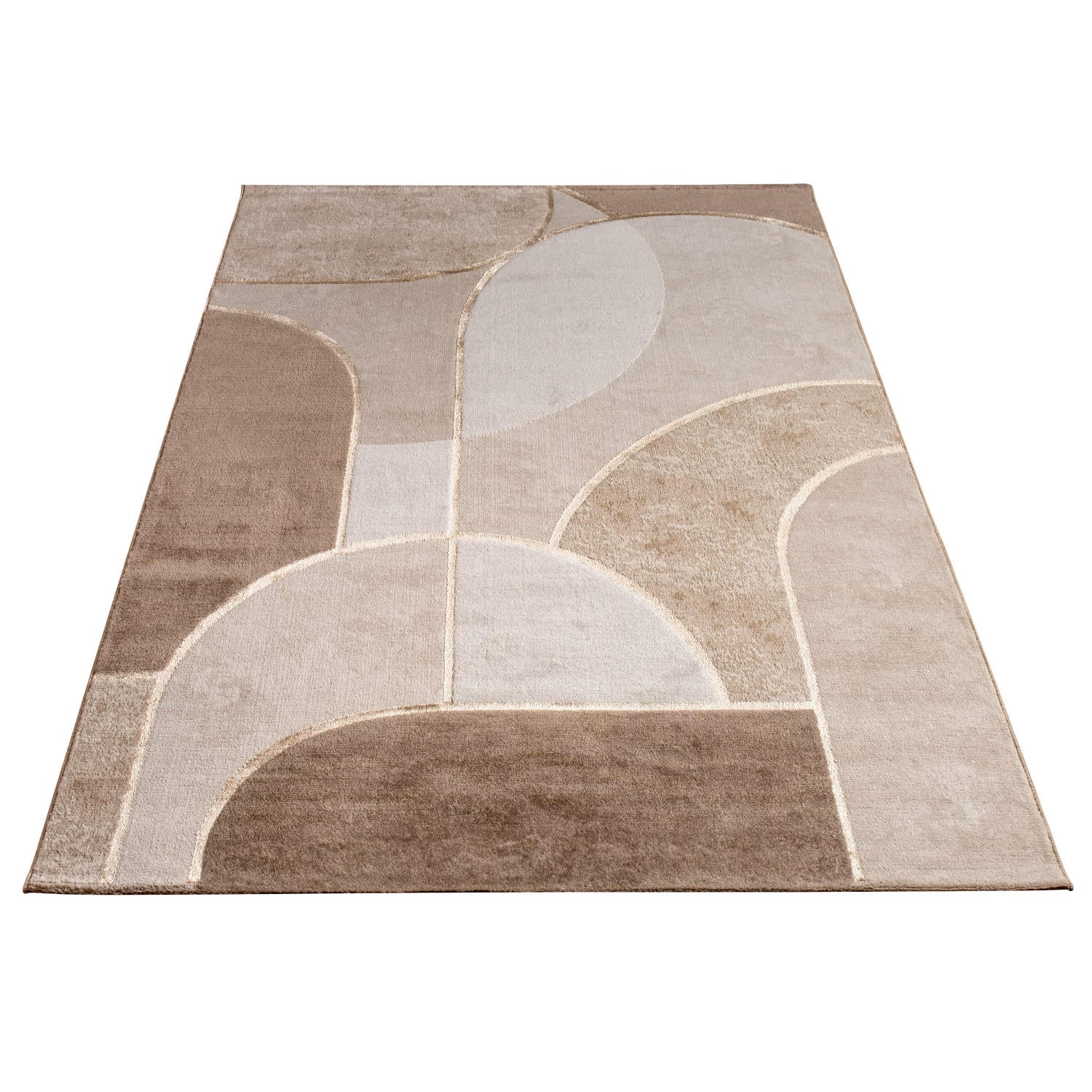 KURZFLORTEPPICH 80/150 cm Tuana 220 - Beige, Kunststoff (80/150cm) - Paco Home