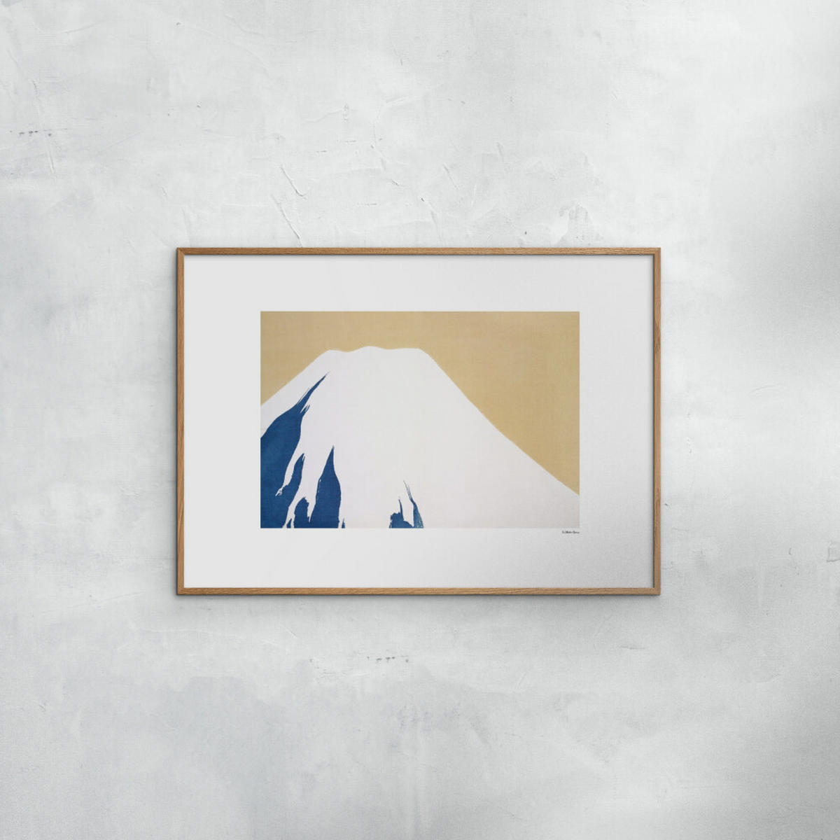 POSTER mit Rahmen Arch Atelier - La Collection Japonaise - 08 - Eichefarben/Multicolor, Holz/Papier (70/100cm) - Poster&Frame