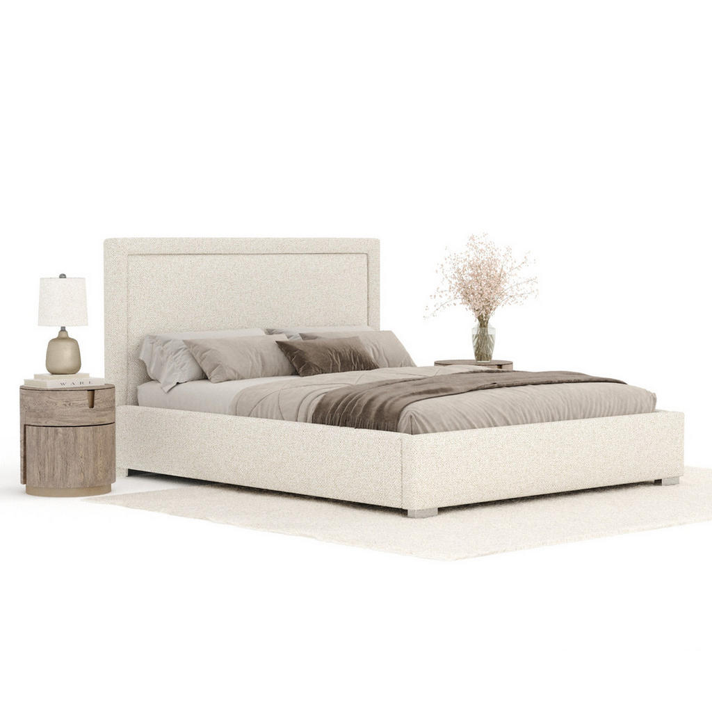 Thumbnail - Maison de Reve Polsterbett, Creme, Textil, Buche, Kiefer, 180x200 cm, Oeko-Tex® Standard 100, FSC 100%, Made in EU, Reac...