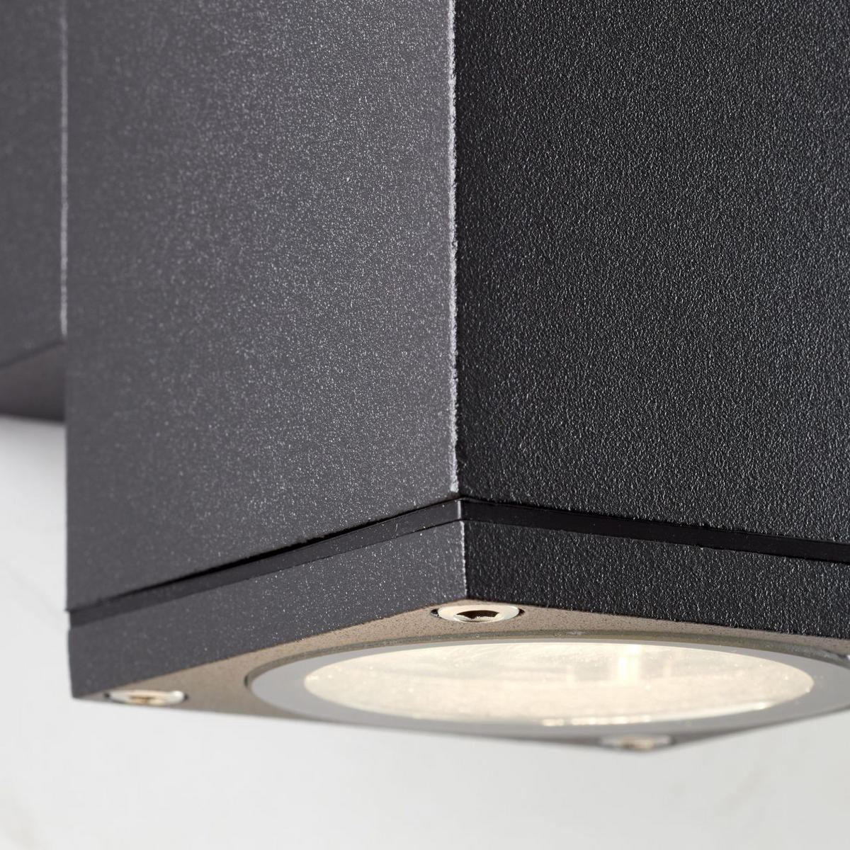 AUSSENWANDLEUCHTE Hally 90959A58 - Silberfarben, Metall (6/10.6/8.8cm) - Brilliant