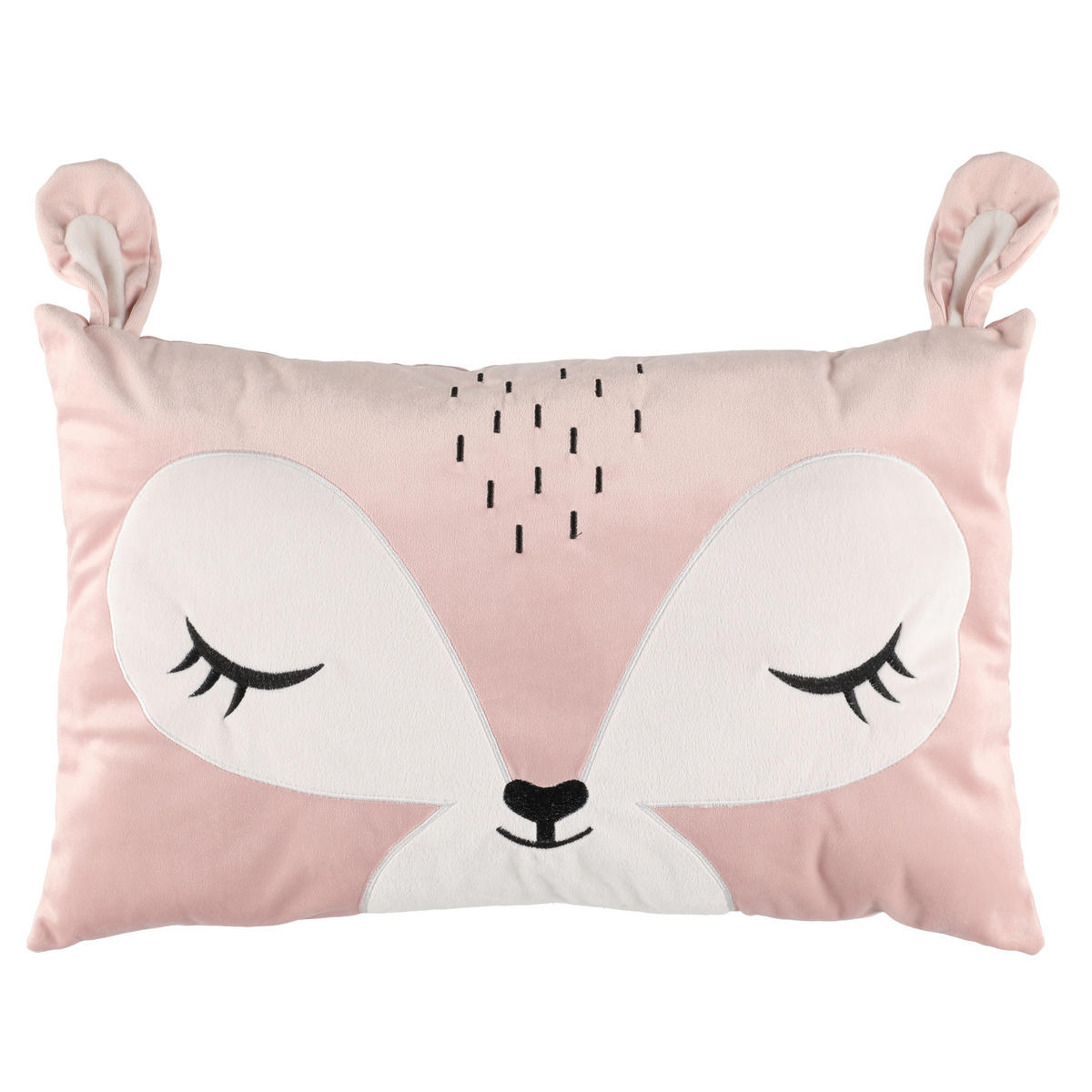 KINDERZIMMERKISSEN Reh 50/32 cm Dearest - Rosa, Textil (50/10cm)