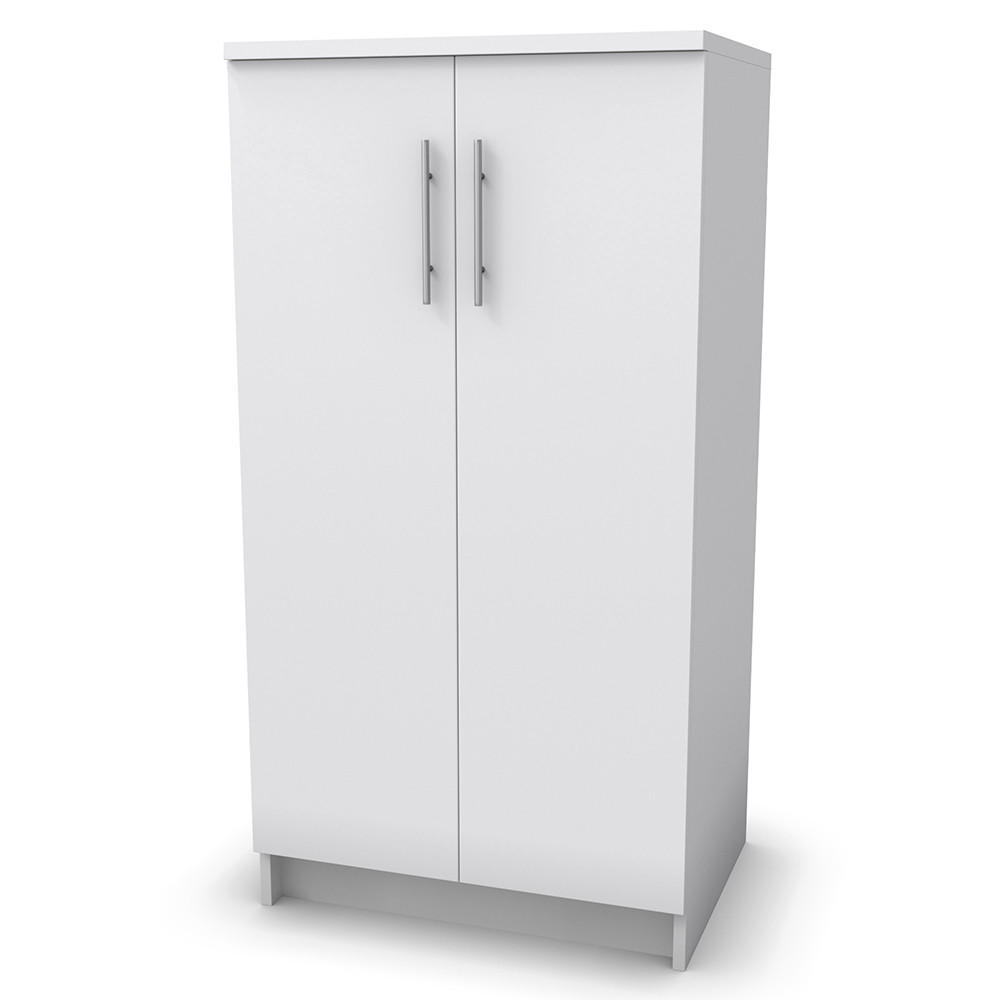 SCHUHSCHRANK Dalia Weiß 56 x 108 cm - Weiß, Holzwerkstoff (56/108/40cm) - Vicco